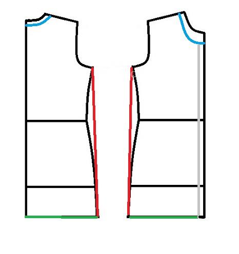 آموزش دوخت مانتو